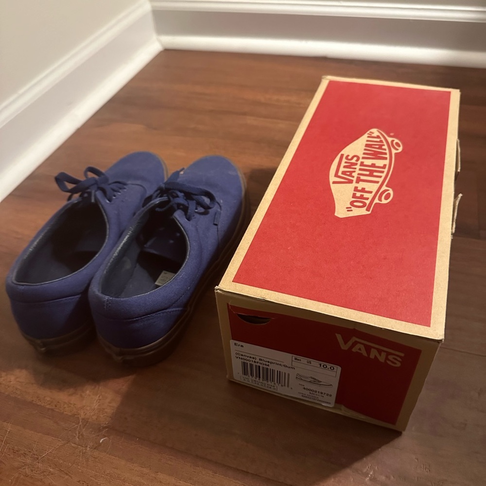 Vans Blueprint/Gum Size 10